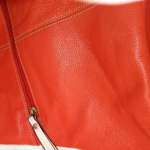 * Tignanello - LEATHER ORANGE PINK - Picture 13 of 16